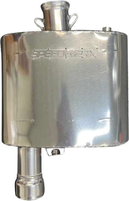 Lightweight Muffler Ac 858 - 241-95130 - Speedwerx