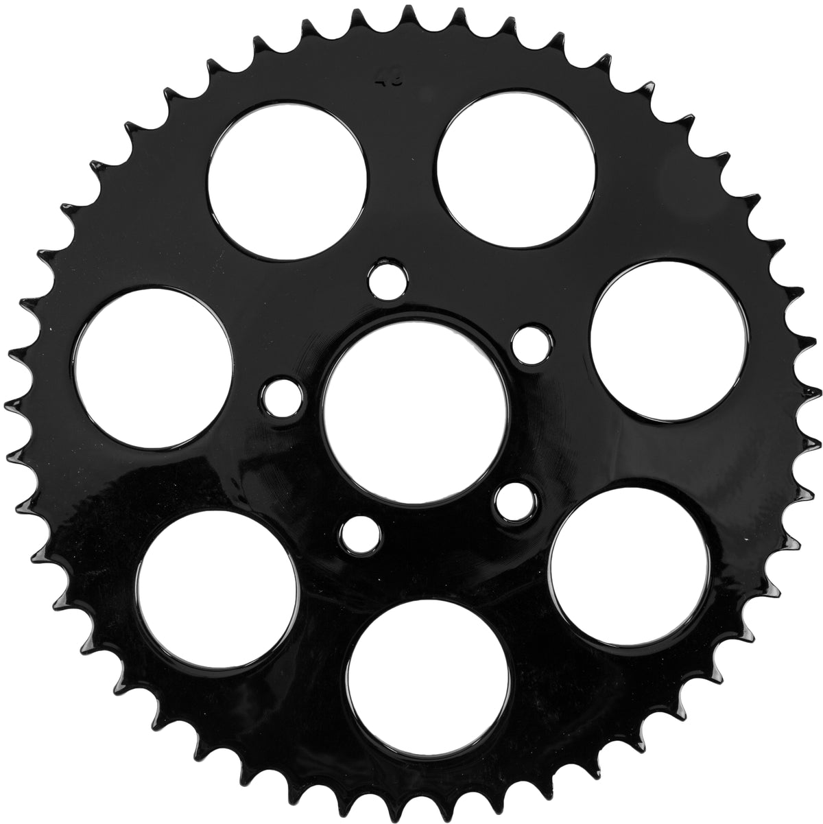 Gloss Black Rear Sprocket 49t Dished Big Twin 00-13 - 820-51192 - HardDrive