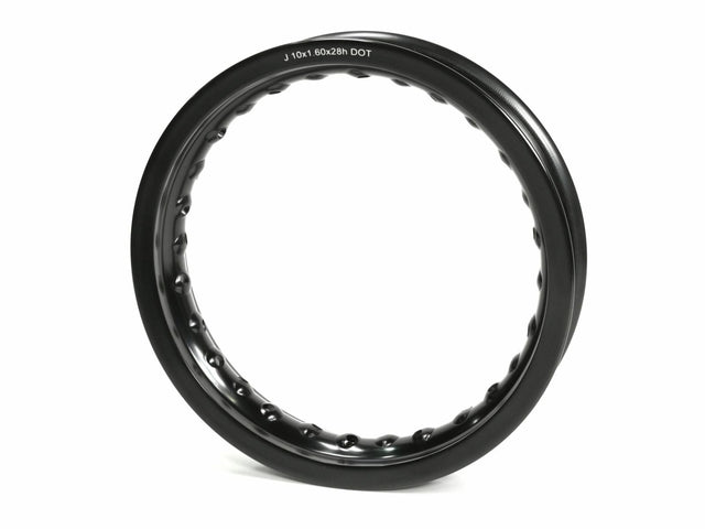 Rim - Aluminum  10"X1.60"X28h Black - 80-5111 - bbr