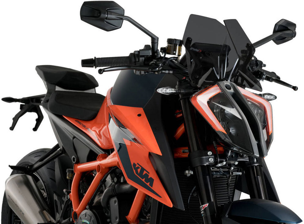 Windscreen Naked New Gen Sport Dark Smoke Ktm - 561-20425D - PUIG