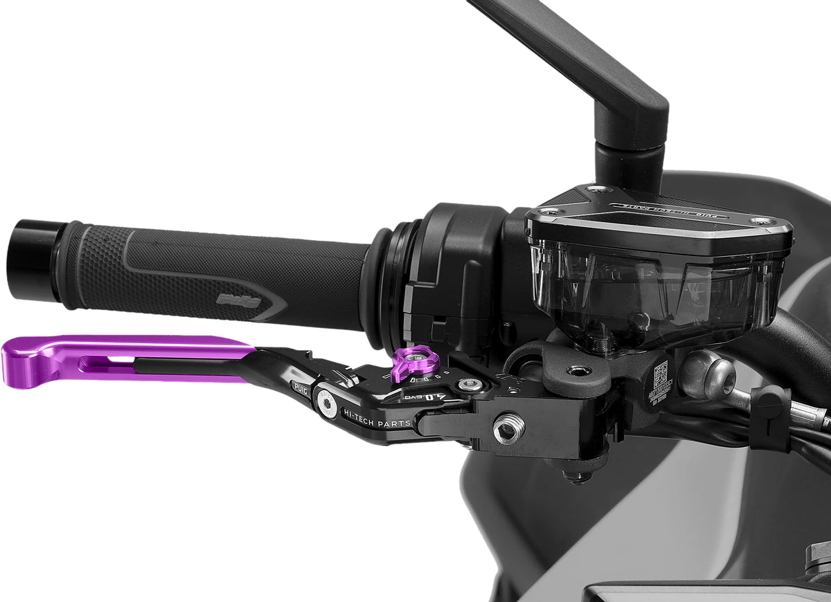 Brake Lever 4.0 Fold/Extend Purple - 561-00414P - PUIG