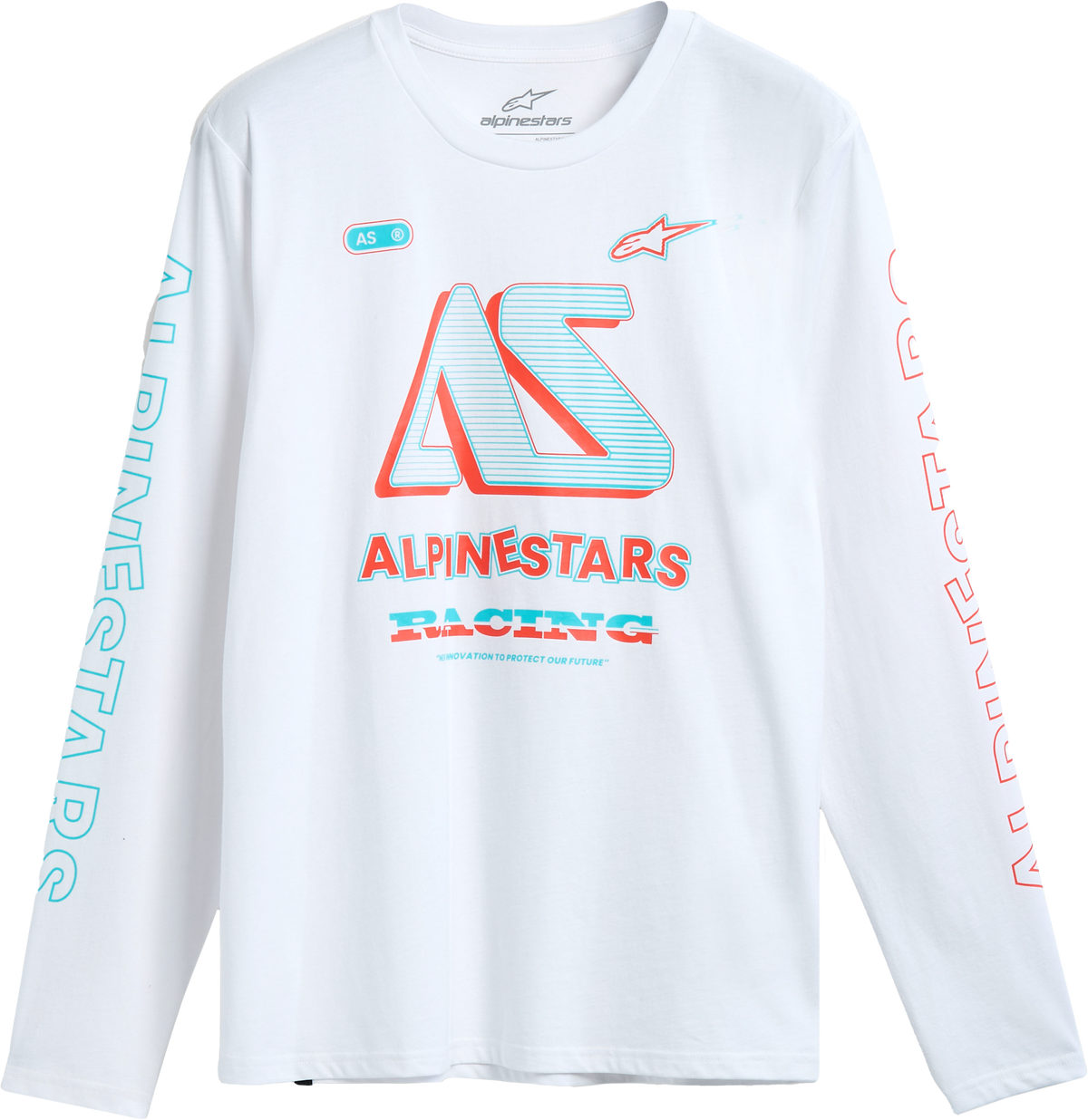 Ayess Ls Csf Tee White Xl - 482-76330X - alpine star