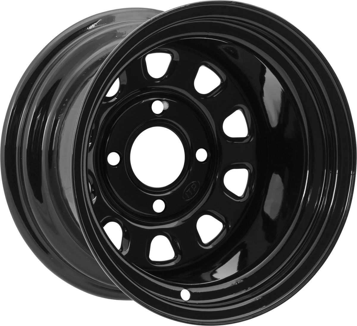 Delta Steel 14x7 4/156 4+3 Blk 12mm - 57-9206 - ITP