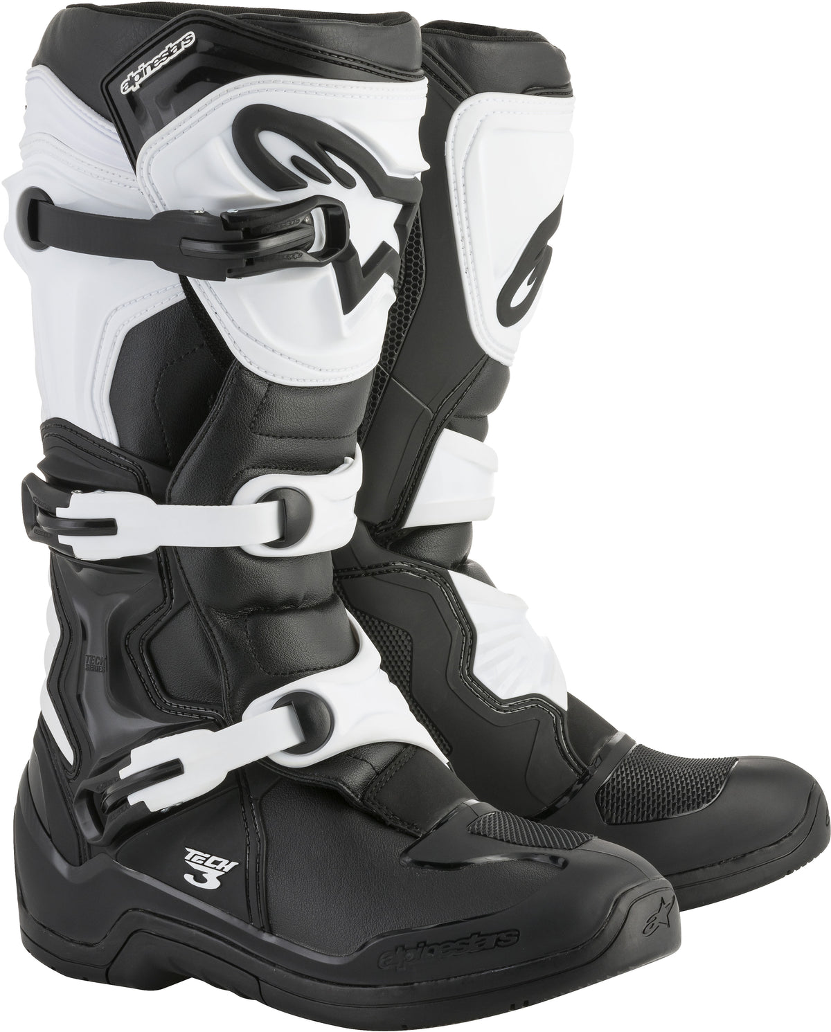 Tech 3 Boots Black/White Sz 15 - 482-04215 - alpine star