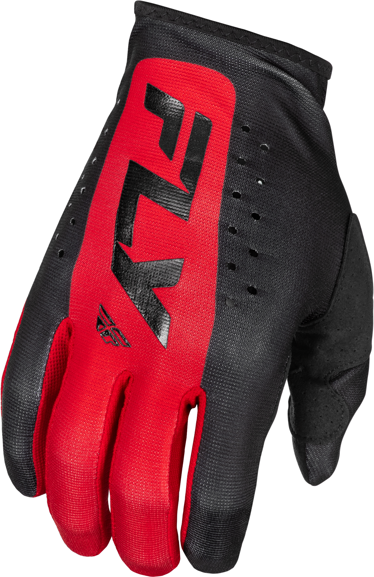 Lite Gloves Black/Red Xs - 378-711XS - Fly Racing