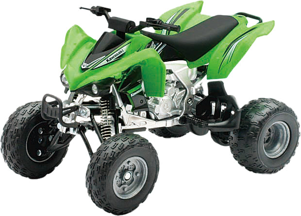 Replica 1:12 Atv Kawasaki Kfx450r Green - 959-0037 - New Ray Toys