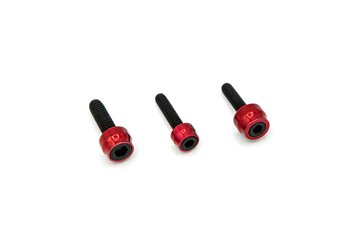 Chacho'S Bolt Kit Red M8 Eng Trans Prim Blk - 750-03005B - SANTORO FABWORX