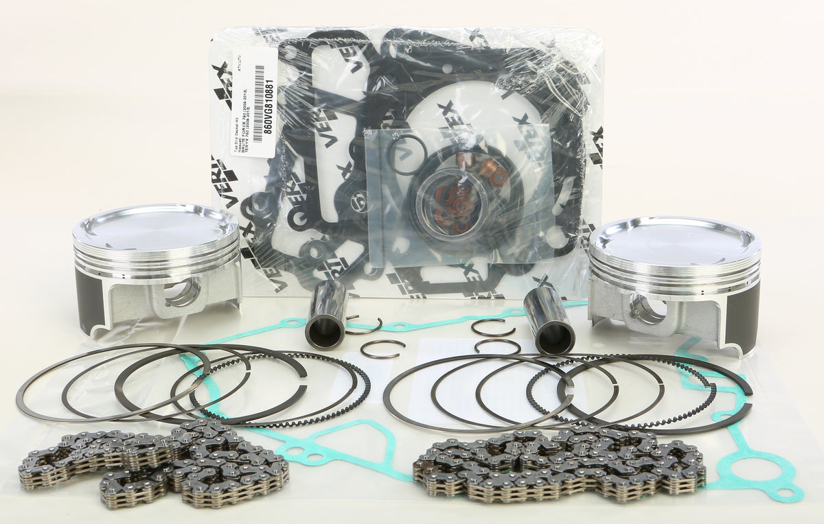 Top End Kit 84.95/Std 8.8:1 Kaw - 174-23908A - Vertex
