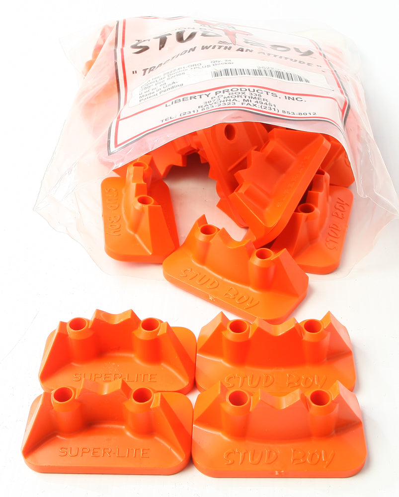 Super-Lite Pro Series Double Backers .75" 24/Pk Orange - 18-33940O - Stud Boy
