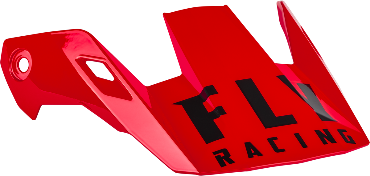 Rayce Helmet Visor Red/Black Xl - 73-91159 - Fly Racing