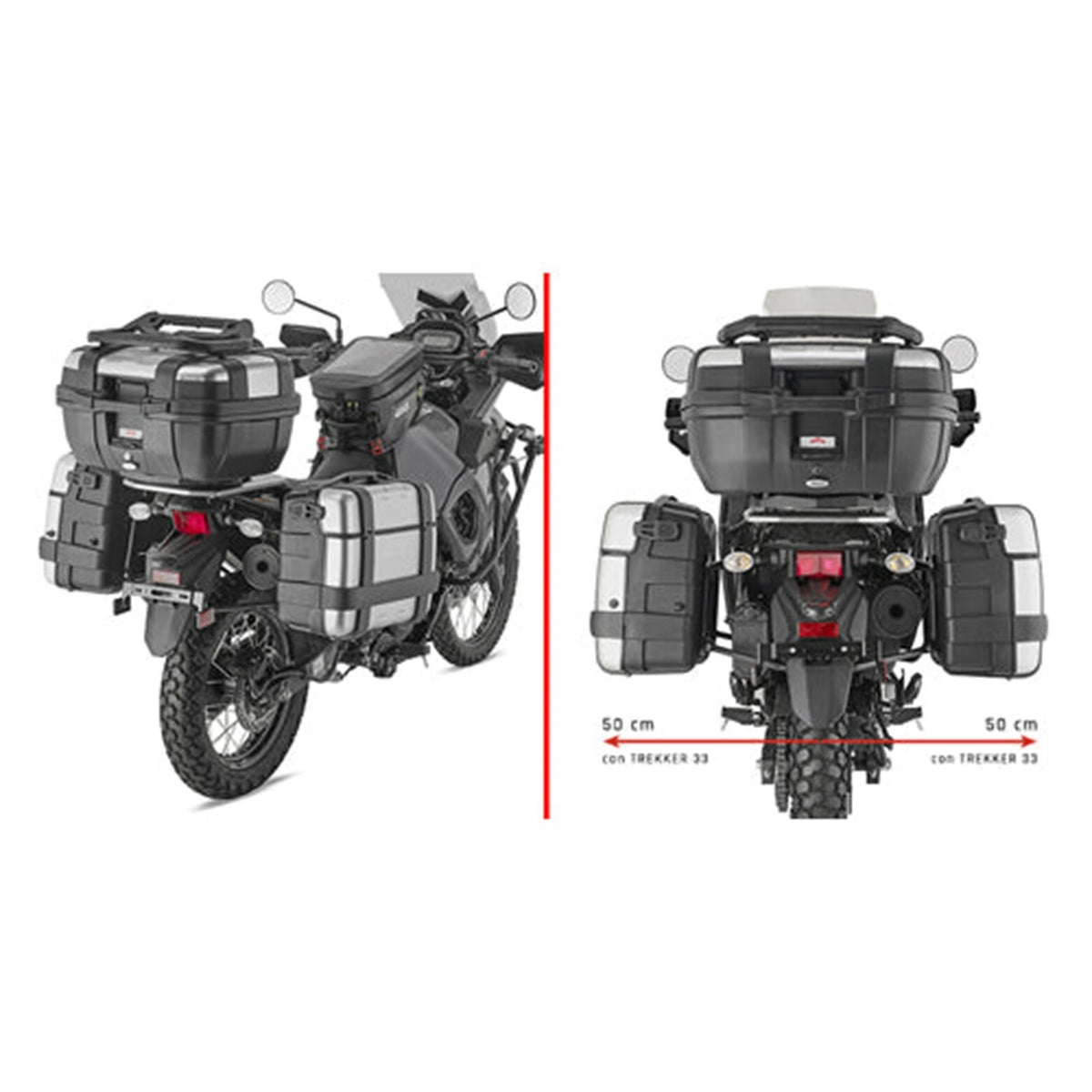Side Case Hardware Monokey Kaw - 270-6569 - GIVI