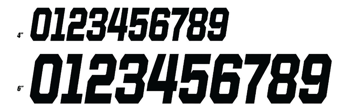 #0 Black 4 Race Series 3/Pk - 862-330 - DCOR