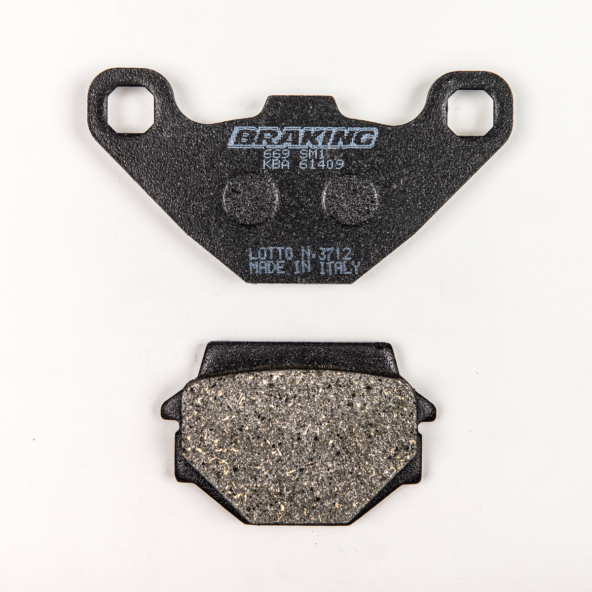 Brake Pad Set Semi-Metallic - 31-669S - Braking