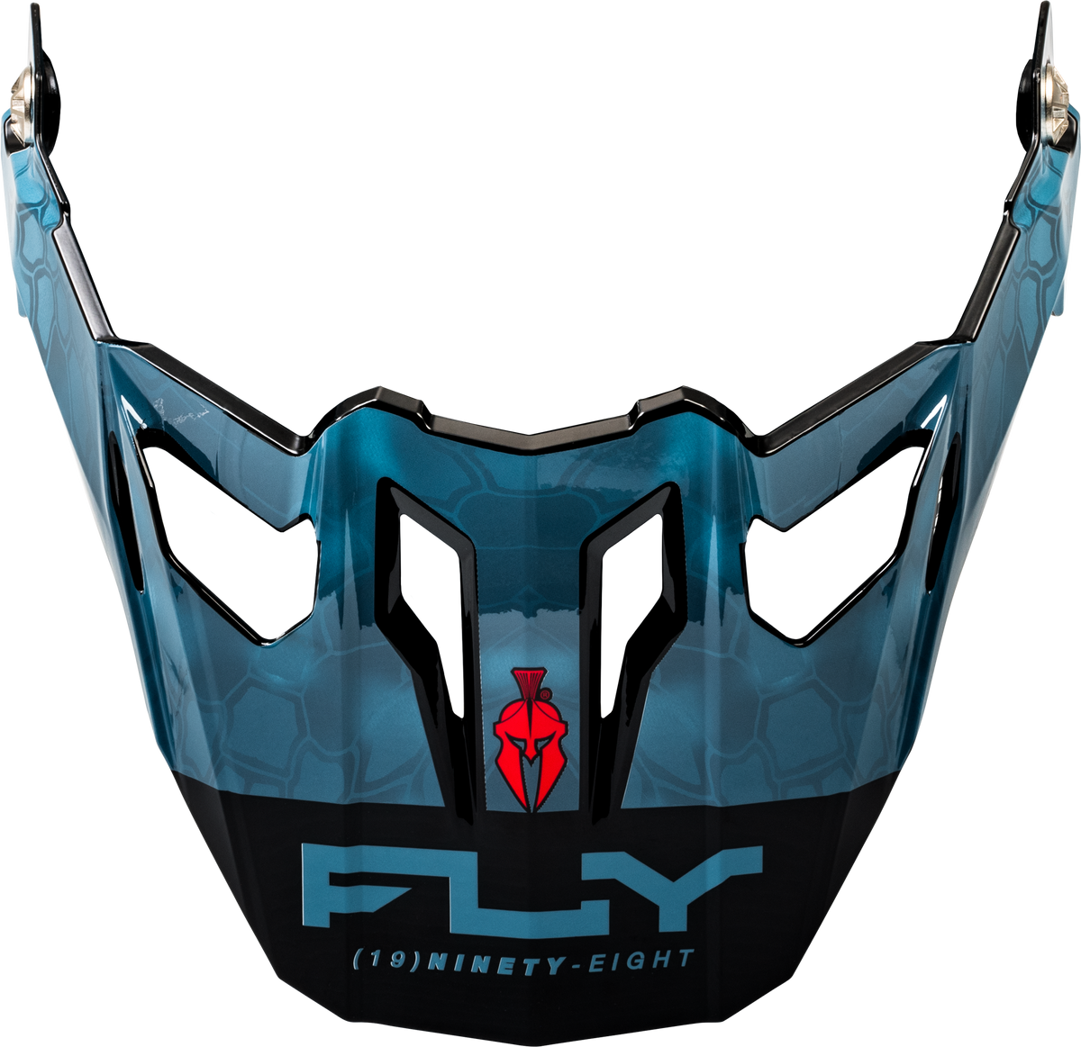 Trekker Kryptek Conceal Visor Slate/Black/Red - 73-7034 - Fly Racing