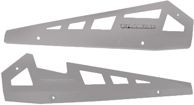 Rock Sliders Ghost Grey Pol - 67-41221GG - Pro Armor