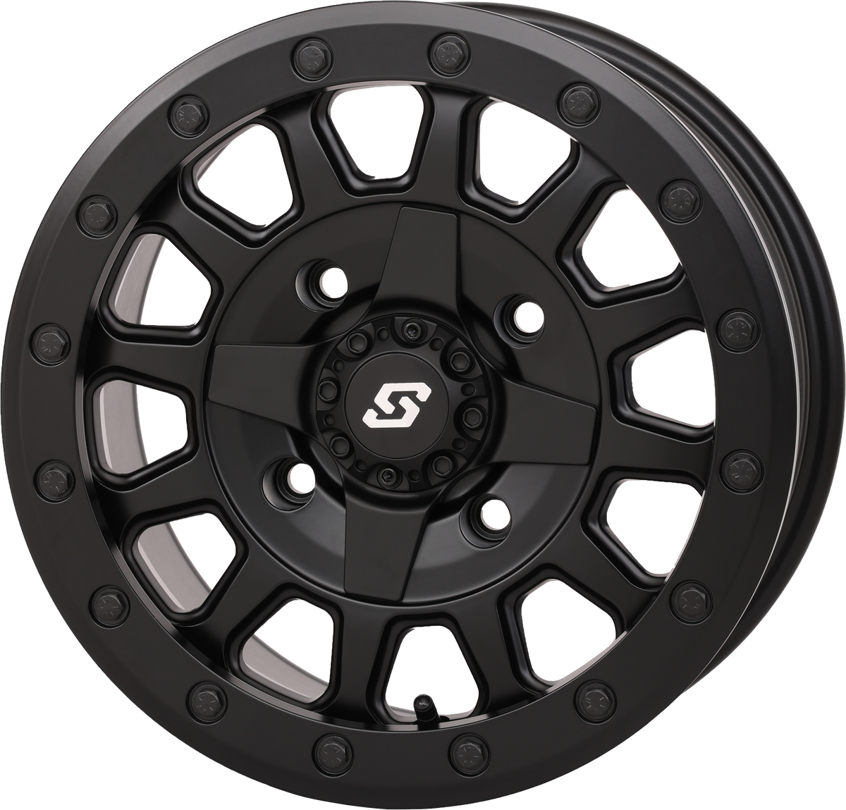 Adapt Dd Wheel 14x7 6+1 4/137 & 4/156 Matte Black - 570-9101 - Sedona