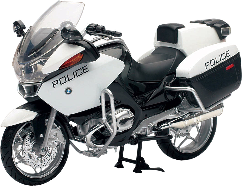 Replica 1:12 Sport Touring Bmw R1200 Rt-P Police White - 959-0007 - New Ray Toys