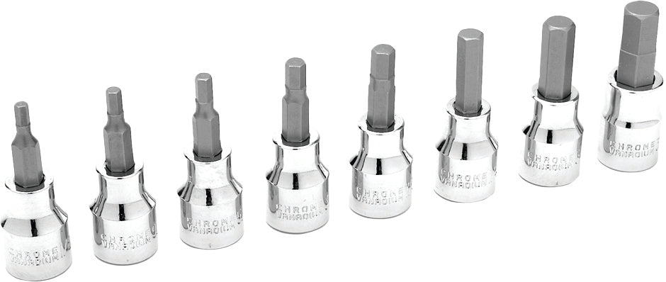 8 Pc 3/8" Sae Hex Bit Set - 117-1081 - Performance Tool