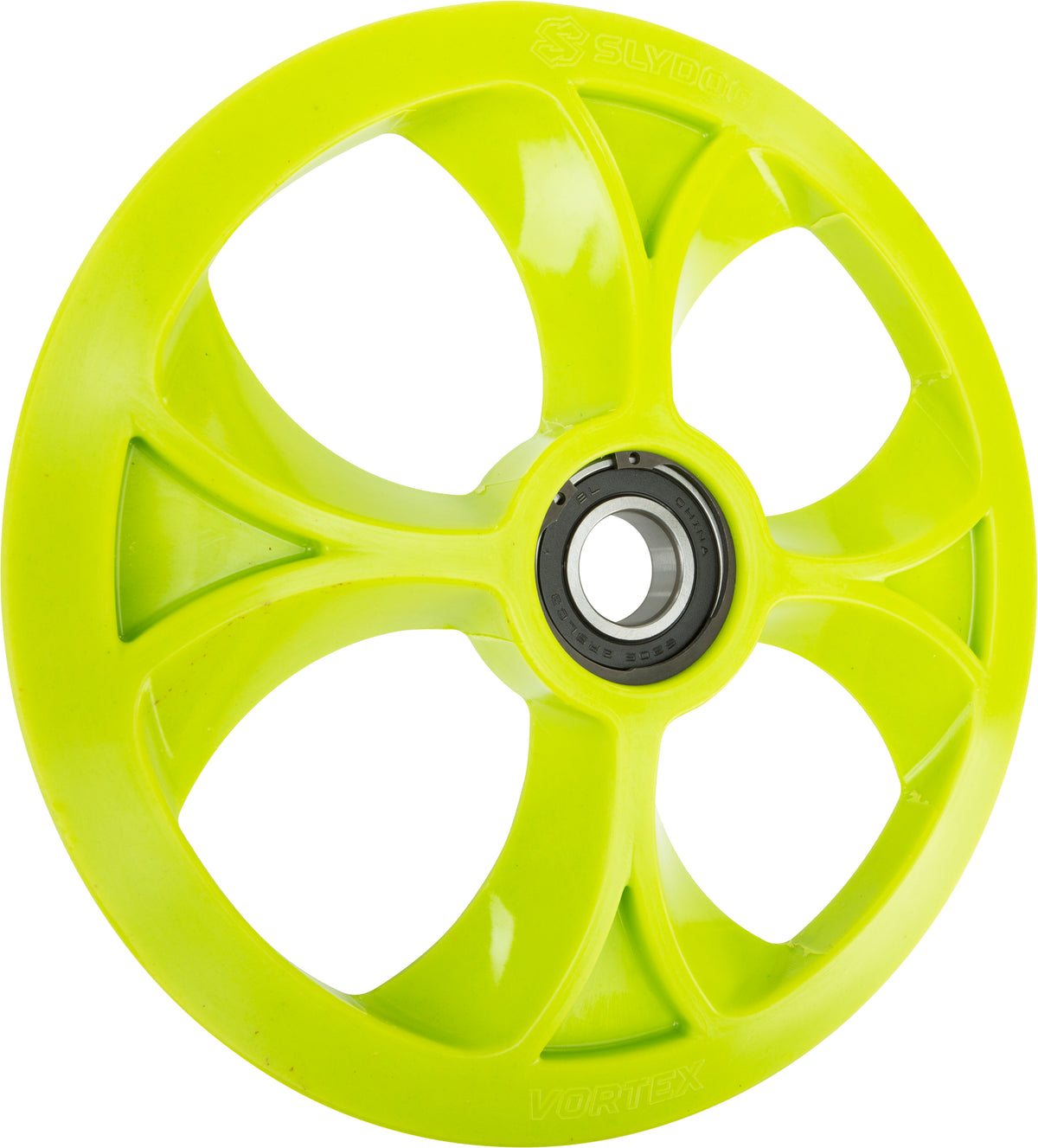 Vortex Bogie Wheel 10" Green Alpha Wheel A/C - 53-1001 - Slydog
