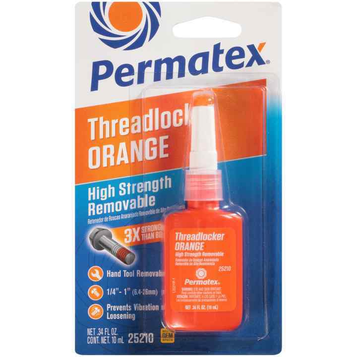 Hybrid Formula Threadlocker Orange 10 Ml - 59-9210 - Permatex