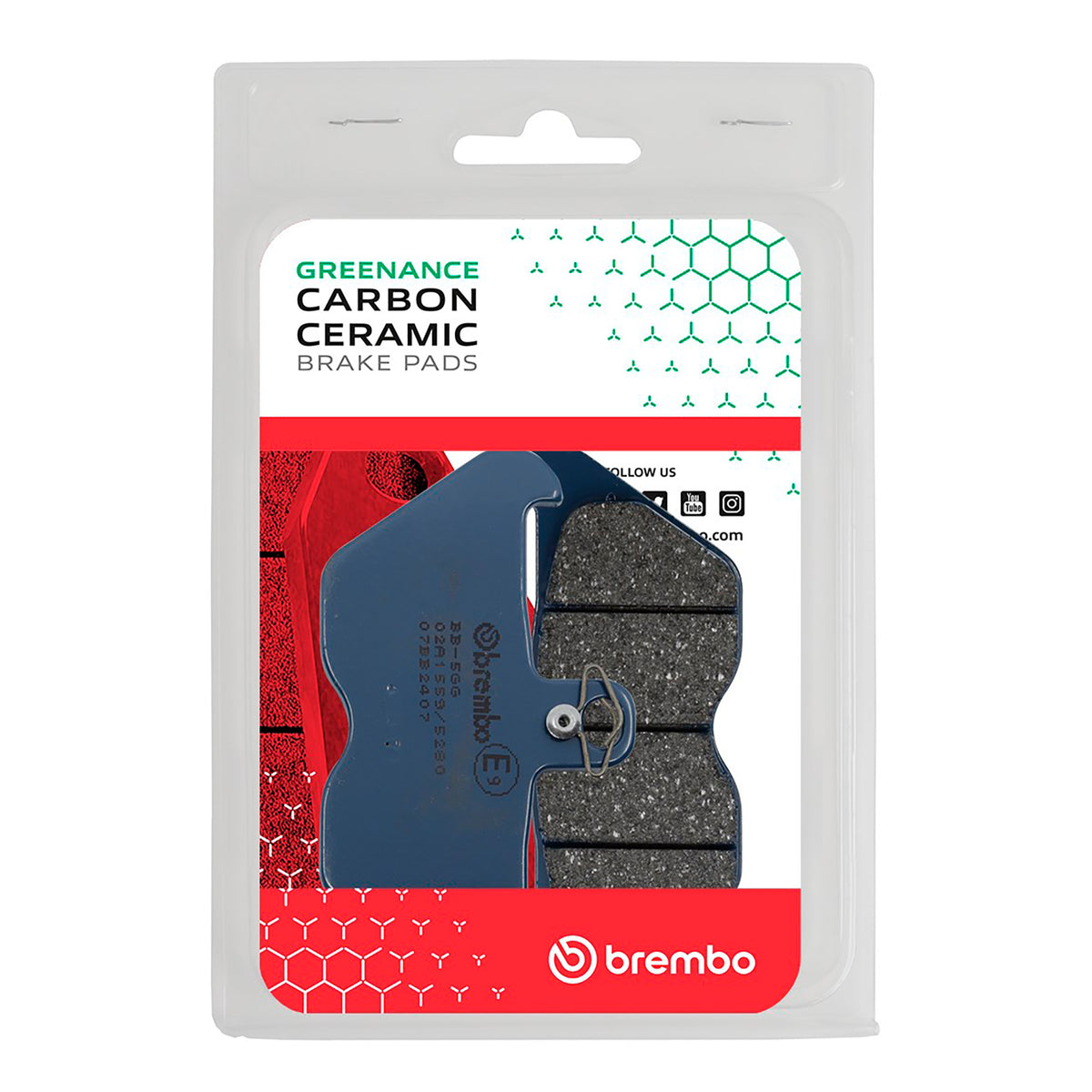 Prime Cc Brake Pads Carbon Ceramic - 177-0329 - Brembo