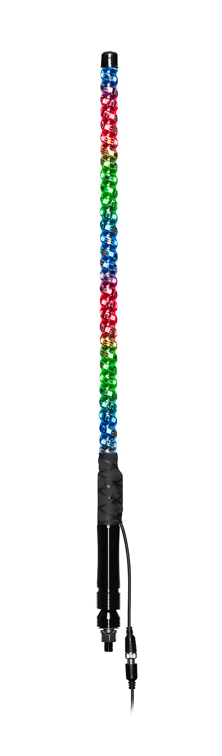 2' Rgb Led Whip W/ Bluetooth Controller - 63-8093 - Boss Audio