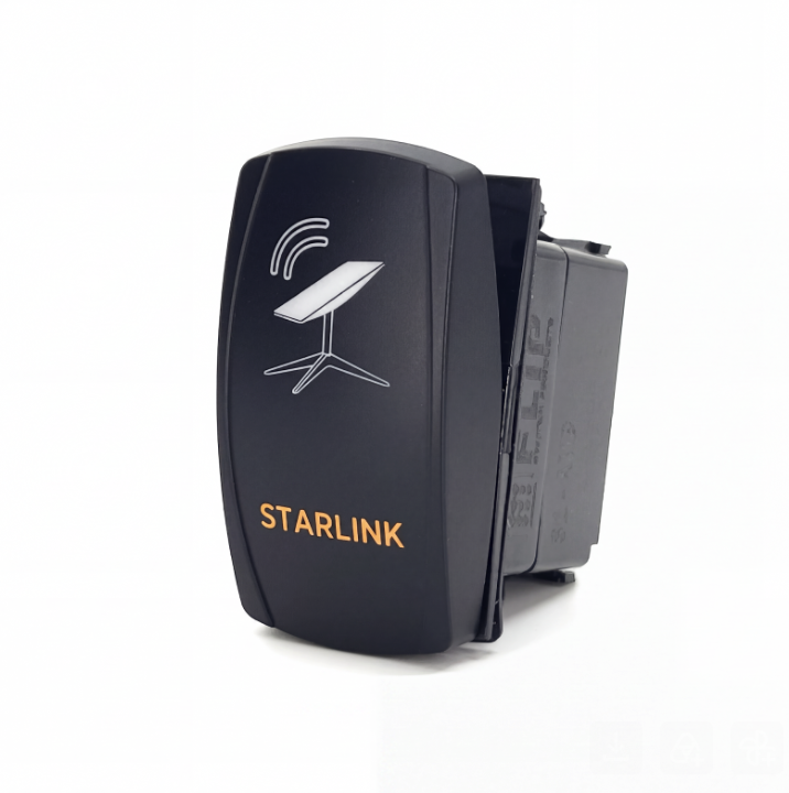 Starlink Accessory Switch Pro Series Backlit - 12-9100 - FLIP Switch Products