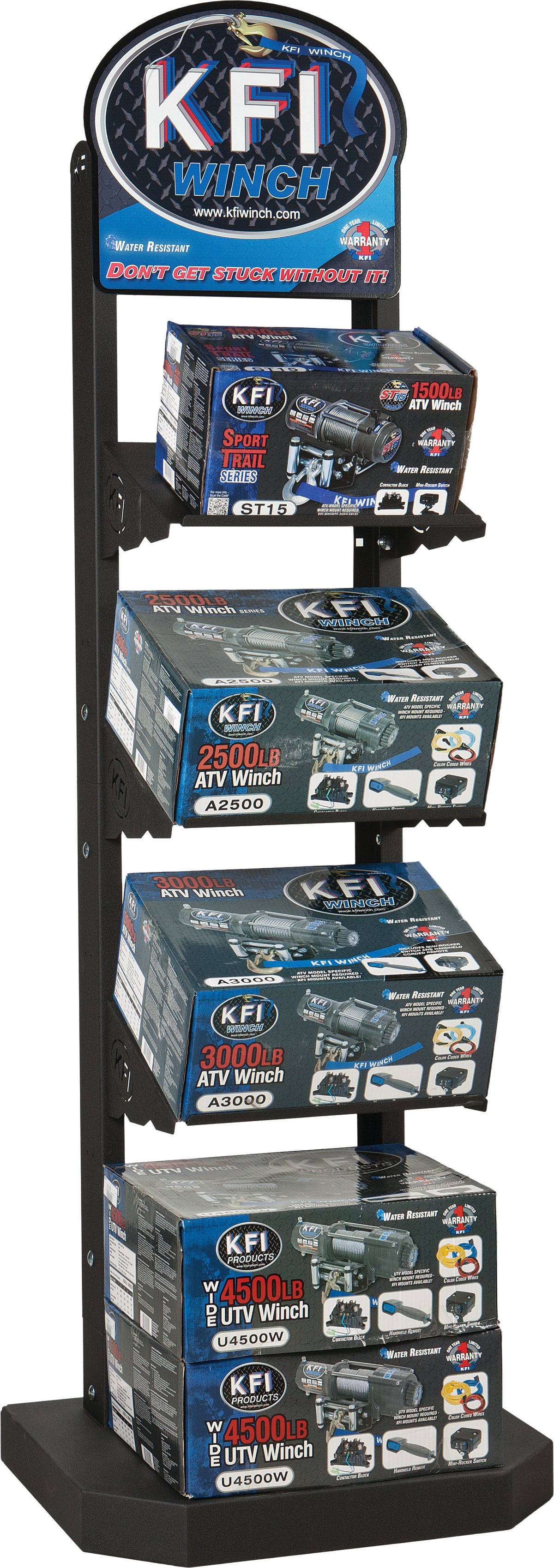 Winch Display Stand Standing - 10-9999 - KFI Products