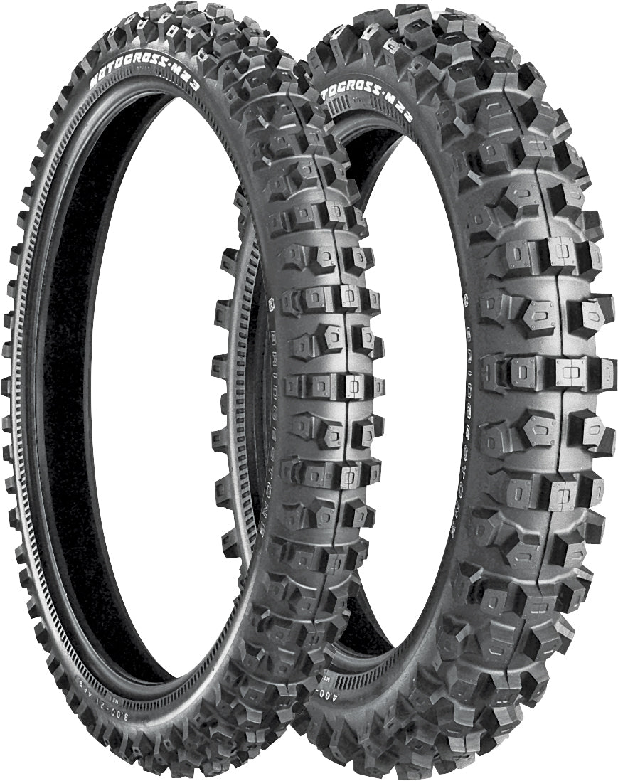 Tire M22 Rear 3.00-16 43m Bias Tt - 874-1331 - Bridgestone