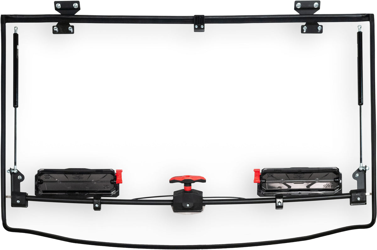 Flip Up Windshield Kit Pol Pro Fit - 63-50220 - SEIZMIK