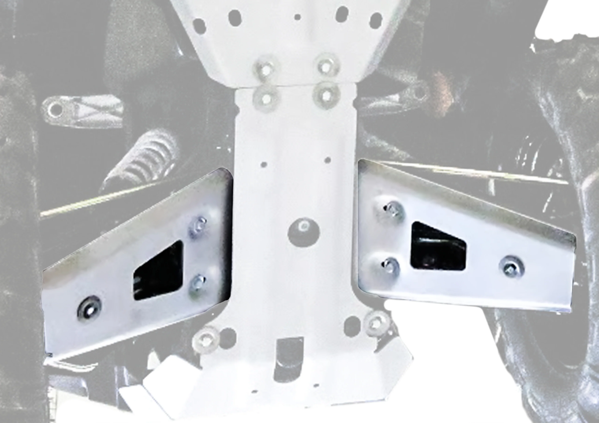 Alloy Rear A Arm Guards Pol - 84-2292 - RIVAL POWERSPORTS USA