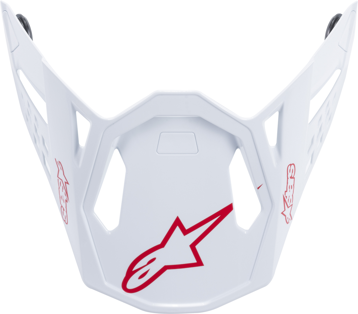 M10 Dyno Helmet Visor Red/White - 482-94006 - alpine star