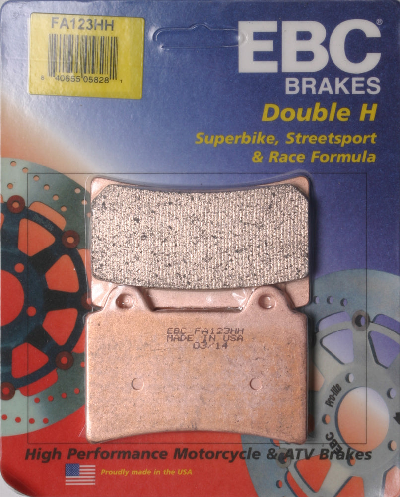 Brake Pads - 15-123H - EBC Motorcycle Brakes