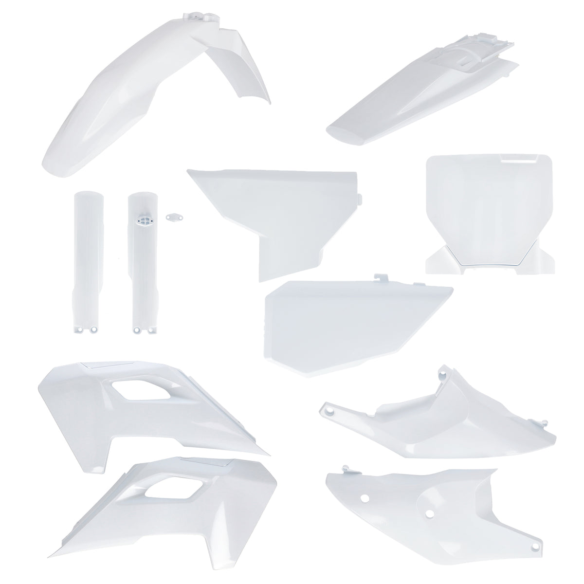 Plastic Kit- Full Hus White - 29866-10002 - Acerbis