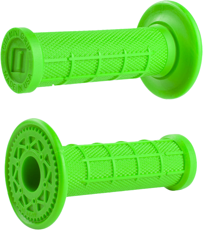 Mini Mx Half Waffle Grips Green - 206-1068 - ODI Grips