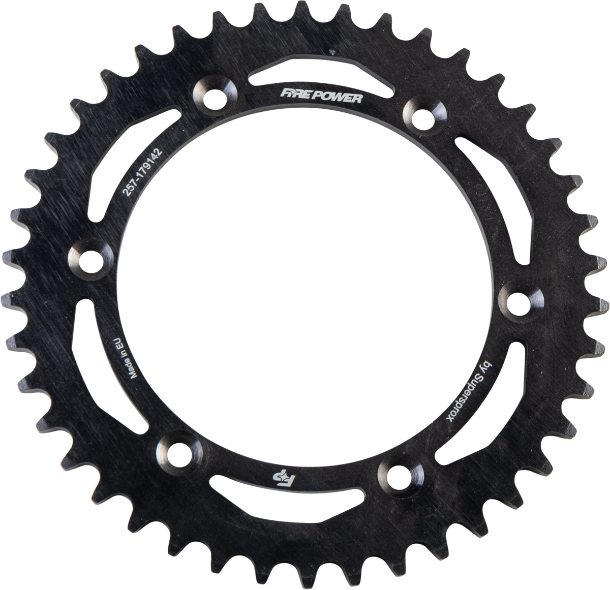 Rear Sprocket Steel 42t Blk - 257-179142 - Fire Power