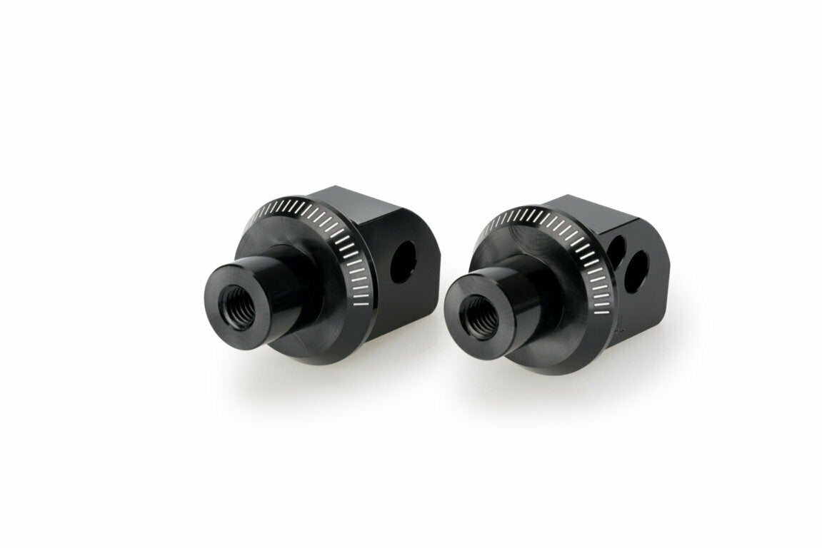 Footpeg Adapter Passenger Black Yam - 561-20838BK - PUIG