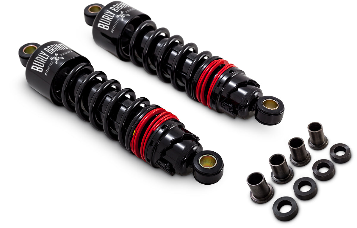 Slammer Plus Shocks 11.5" Black Fxd 91-17 - 750-05558 - Burly Brand