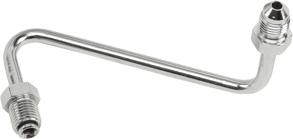 Jic To -3 Tube Adapter S-Bend Chrome 3/8" - 817-01865 - Goodridge