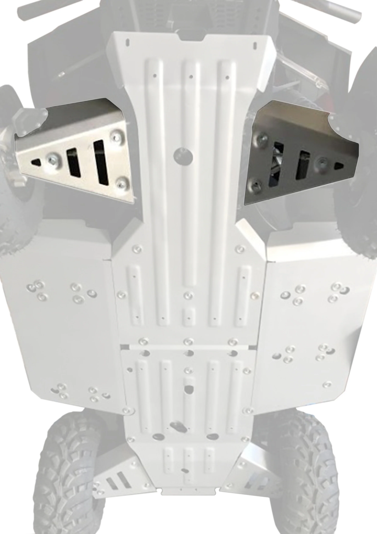 Alloy Front A Arm Guards Pol - 84-2296 - RIVAL POWERSPORTS USA