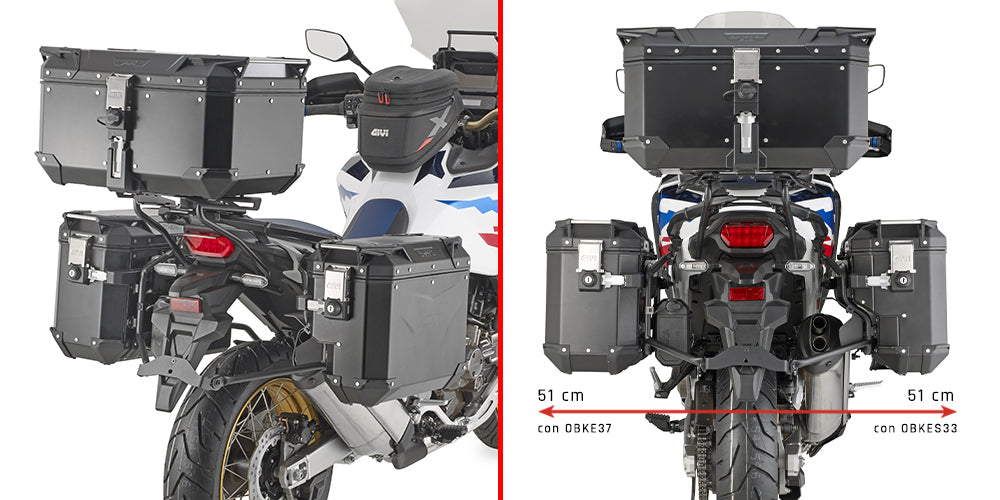 Side Case Hardware Pl One-Fit Cam Hon - 270-6623 - GIVI