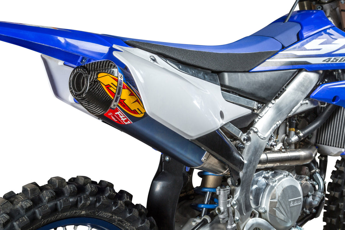 Factory 4.1 Rct Slip Mflr Ano Ti W/Carb Cap Yz450f - 79-40317 - FMF Racing