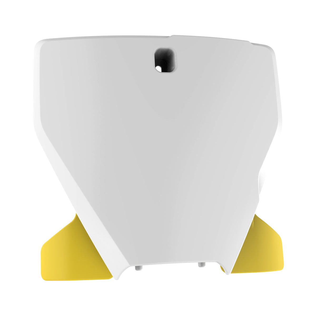 Front Number Plate Hus White - 64-866656 - Polisport Plastics