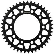 Rear Sprocket Steel 43t-520 Blk Hon - 106-130343 - Supersprox