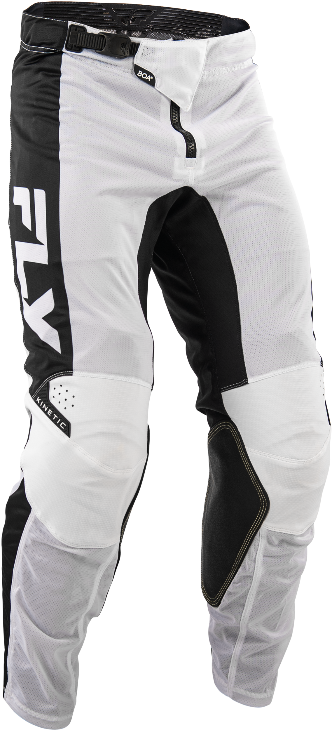 Kinetic Mesh Pants White/Black Sz 38 - 380-32038 - Fly Racing
