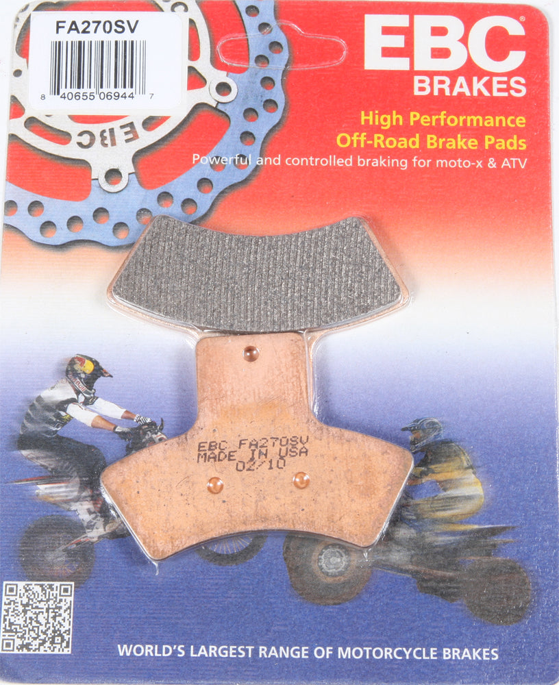 Brake Pads - 15-270S - EBC Motorcycle Brakes