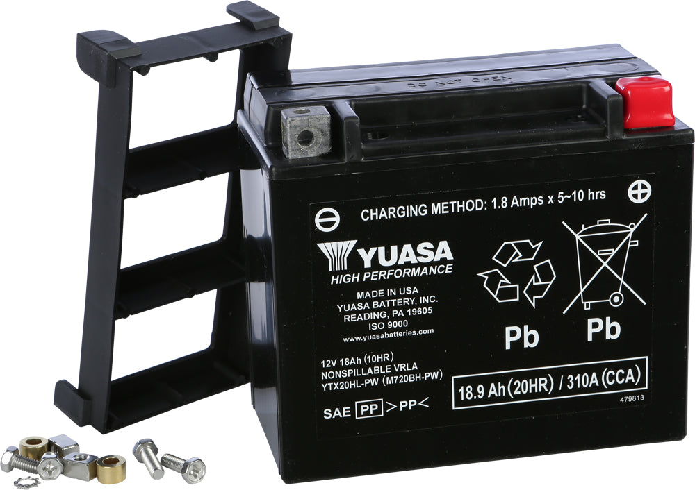 Battery Ytx20hl-Pw Sealed Factory Activated - 49-1990 - Yuasa
