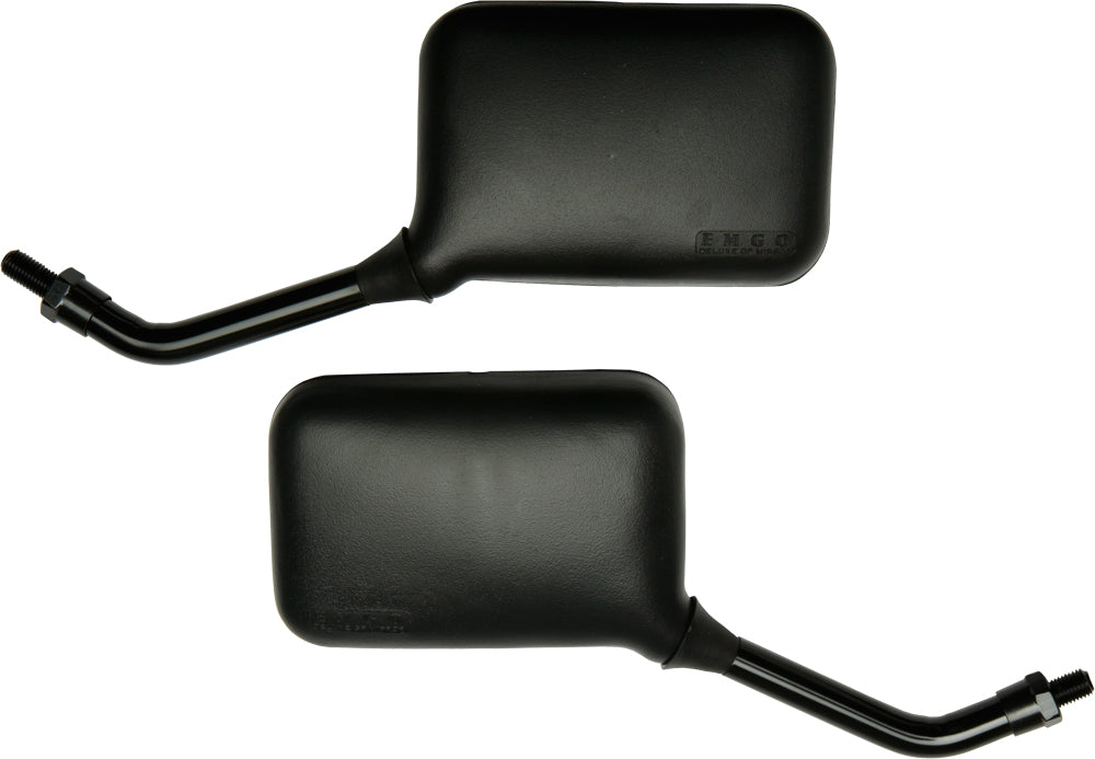 Deluxe Gp Mirrors/Pr- Short For All 10mm Mounts - 56-9722 - Emgo