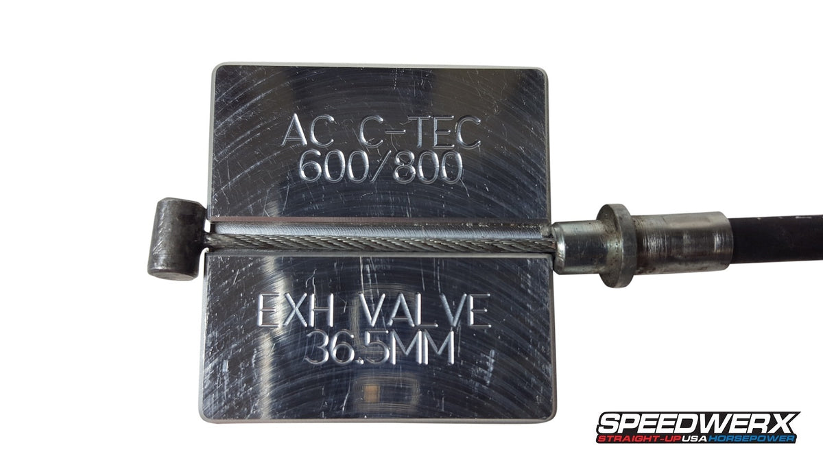 Exhaust Valve Cable Gauge - 241-95915 - Speedwerx