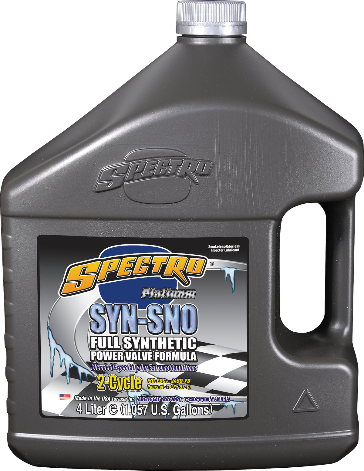 Platinum Syn Powervalve Oil 2t 1gal Snow - 582-00072 - Spectro
